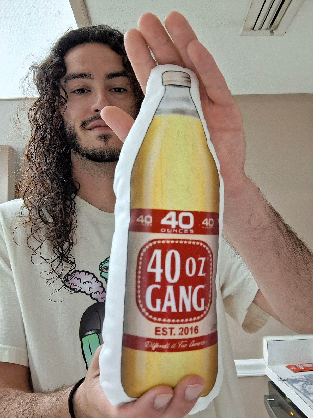 40oz GANG Logo Pillow