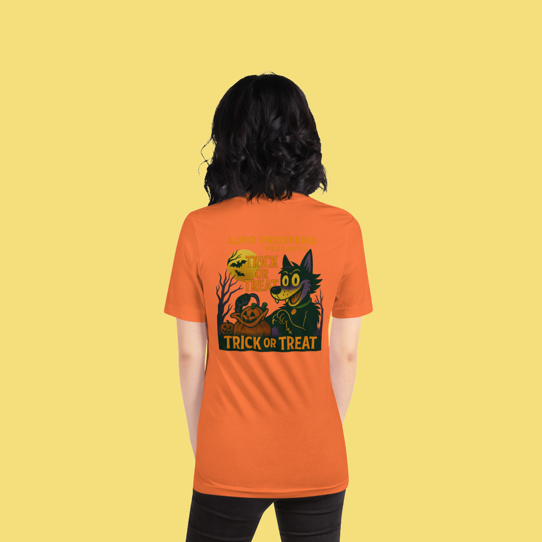 Lupo Prospero Trick Or Treat T-Shirt