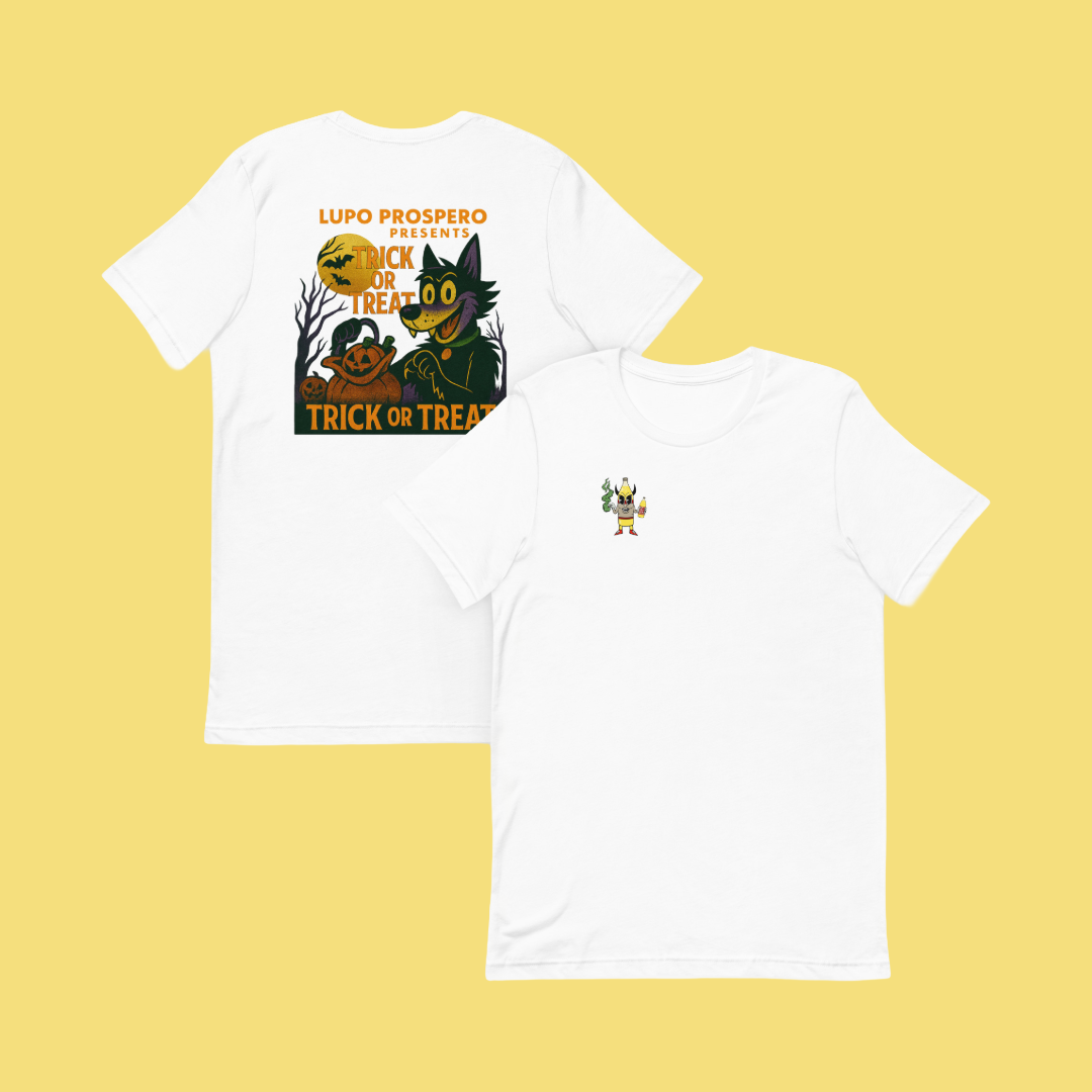 Lupo Prospero Trick Or Treat T-Shirt