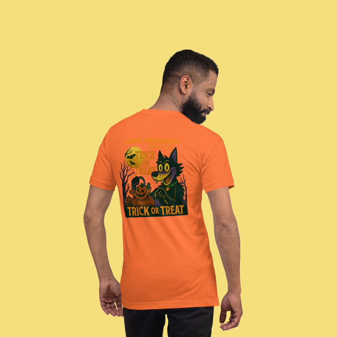 Lupo Prospero Trick Or Treat T-Shirt