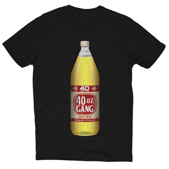 40ozGANG Logo Tee