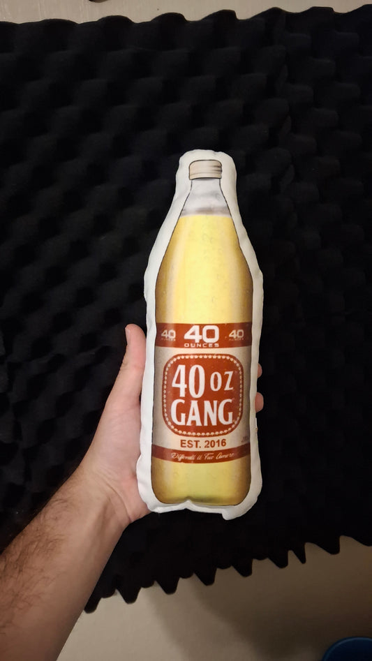 40oz GANG Logo Pillow
